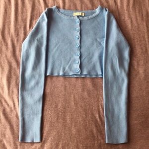 Yesstyle blue cardigan